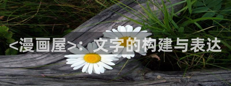 韩漫免费漫画在线观看方法下拉式：<漫画屋>：文字的构建与表达