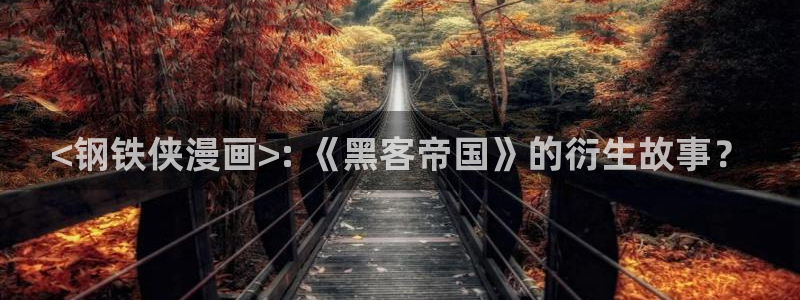 韩漫羞羞漫画在线观看：<钢铁侠漫画>: 《黑客帝国》的衍生故事？
